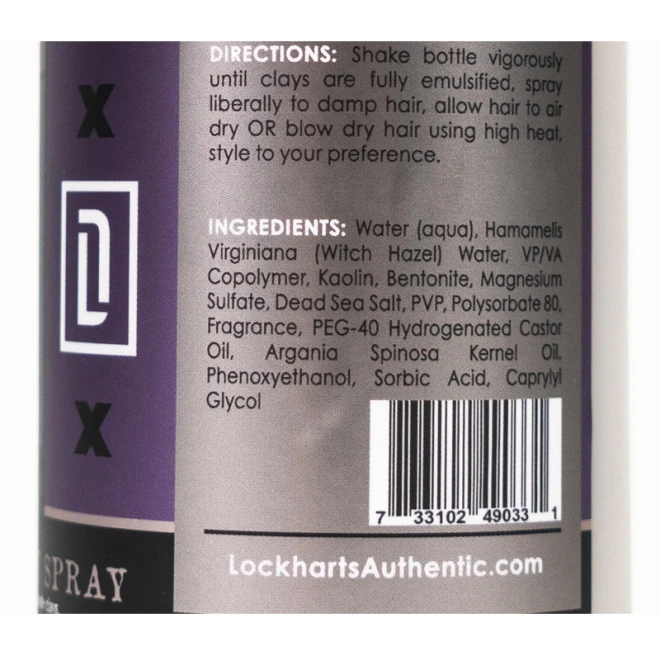 Тонік для текстури волосся Lockhart's Ace of Swords Activated Clay Spray 226 г