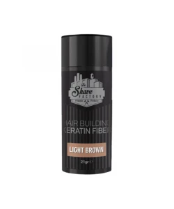 Кератинове волокно для нарощування волосся Shave Factory Keratin Fiber Light Brown 21г