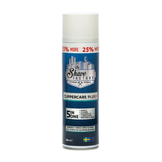 Спрей 5в1 для машинок The Shave Factory 5inOne Clippercare 500 мл