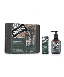 Набір для бороди Proraso Duo Pack Oil + Shampoo Cypress & Vetyver