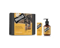Набір для бороди Proraso Duo Pack Oil + Shampoo Wood & Spice