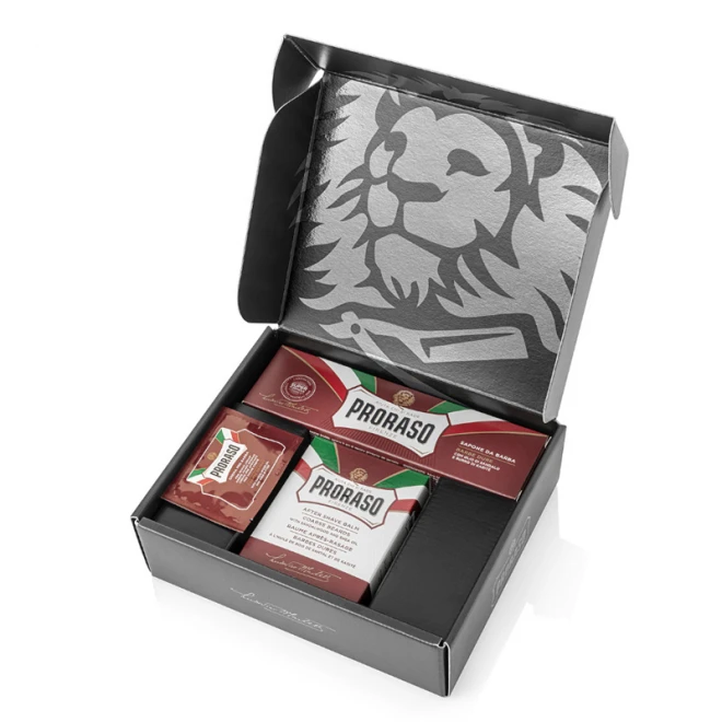 Набір для гоління Proraso Duo Pack Tube + Balm Sandalwood