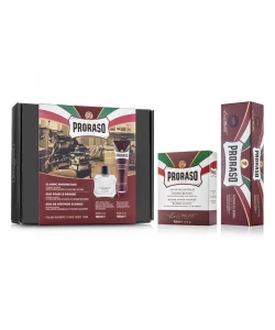 Набір для гоління Proraso Duo Pack Tube + Balm Sandalwood
