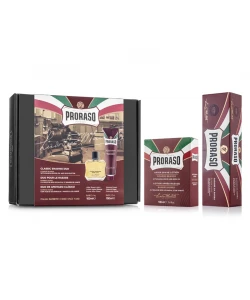 Набір для гоління Proraso Duo Pack Tube + Lotion Sandalwood