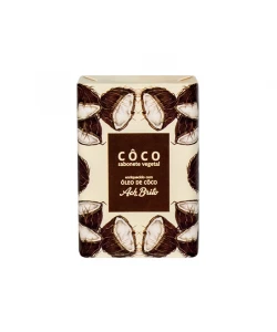 Мыло туалетное Ach. Brito Coconut Soap 75 гр (Кокосовое)