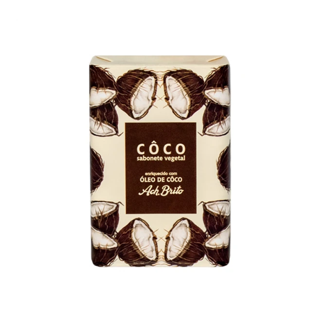 Мило туалетне Ach. Brito Coconut Soap 75 гр (Кокосове)