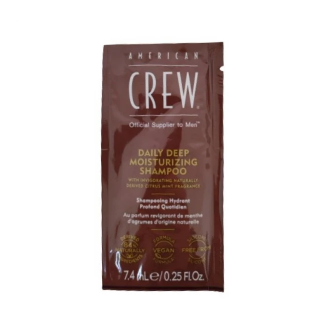 Тестер шампуню American Crew Daily Deep Moisturising Shampoo 7.4 мл