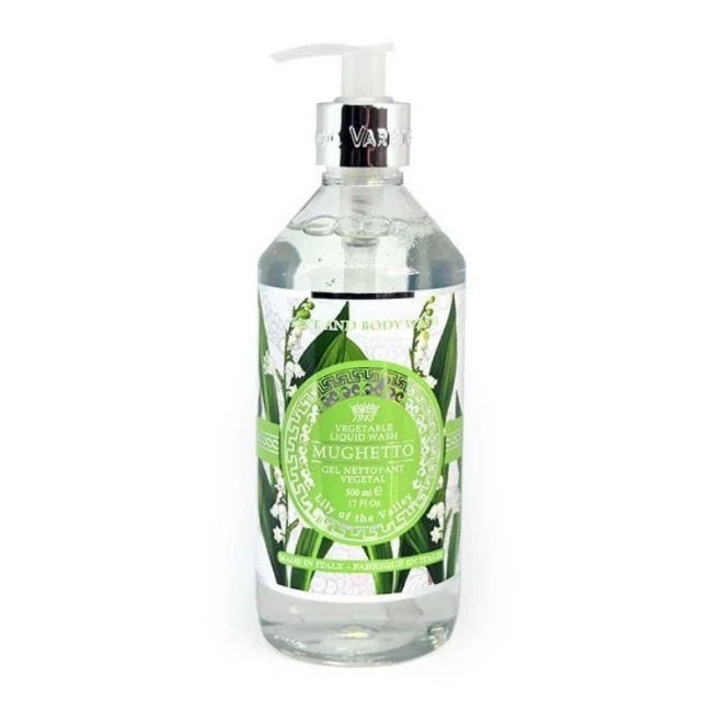 Рідке мило Saponificio Varesino Mughetto Liquid Hand & Shower Soap 500 мл