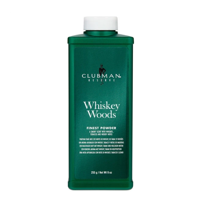 Пудра перукарська Clubman Pinaud Whiskey Woods Powder 255 г