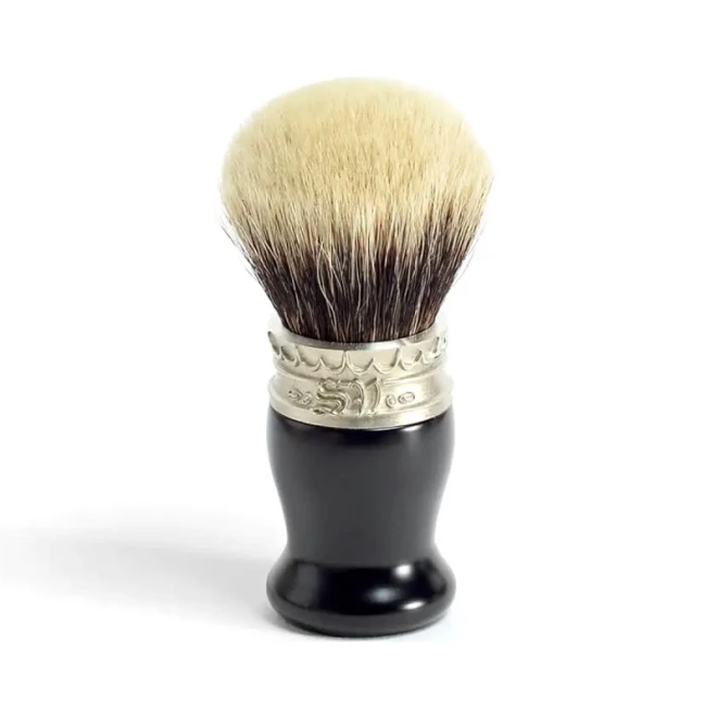 Помазок для гоління Saponificio Varesino Ebony Wood Handle Shave Brush