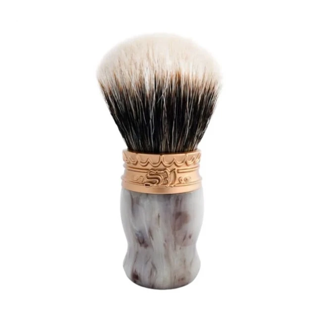 Помазок для гоління Saponificio Varesino Faux Horn Handle Shave Brush
