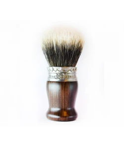 Помазок для гоління Saponificio Varesino Makassar Ebony Handle Shave Brush