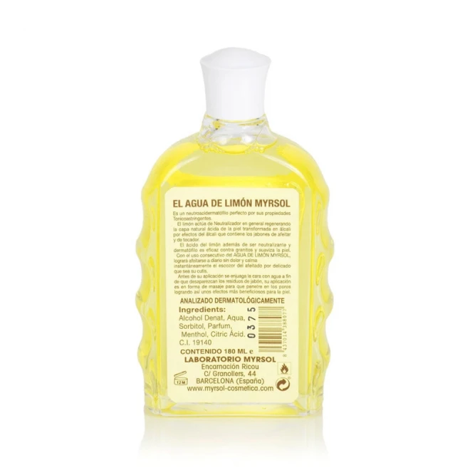Лосьйон після гоління Myrsol Aftershave Aqua Lemon 180 мл