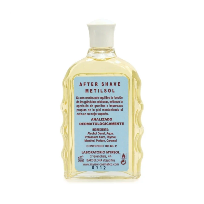 Лосьйон після гоління Myrsol Aftershave Metilsol 180 мл