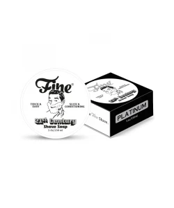 Мило для гоління Fine Classic Shaving Soap - Platinum - NEW Formula 150 мл