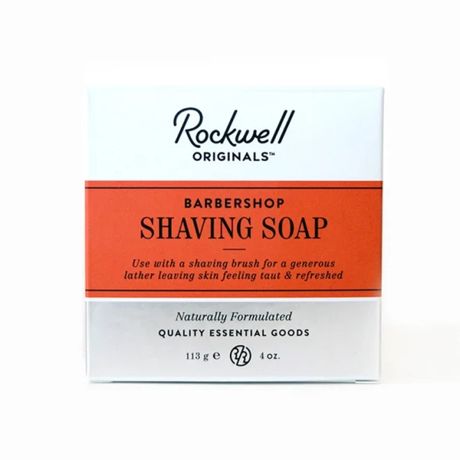 Мило для гоління в дерев'яній чаші Rockwell Barbershop Shaving Soap In A Wood Bowl 113 г