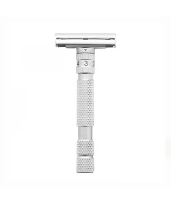 Станок Для Гоління Rockwell Model-T Brushed Chrome Adjustable Double Edge Safety Razor