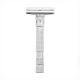 Станок Для Гоління Rockwell Model-T Brushed Chrome Adjustable Double Edge Safety Razor