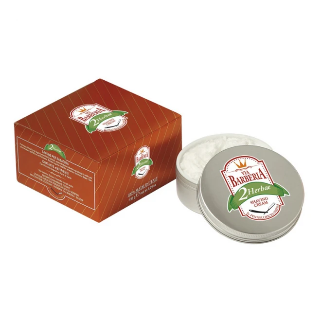 Крем Для Гоління Via Barberia Herbae Shaving Cream 125 Мл