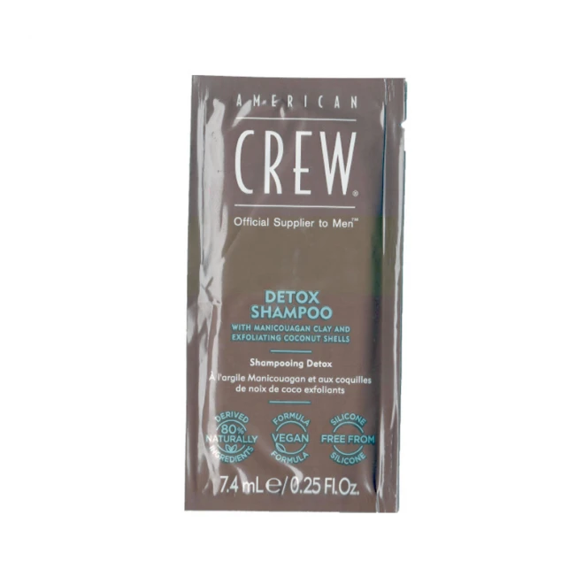 Тестер шампуню для волосся American Crew Detox Shampoo 7.4 мл