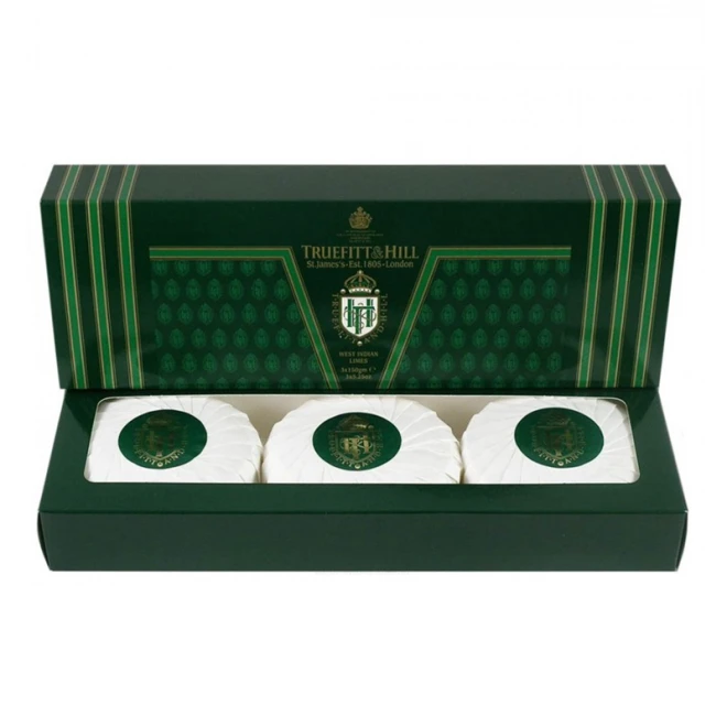 Набір мила Truefitt & Hill West Indian Limes Triple 450 г