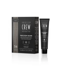 Система маскировки седых волос уровень 5-6 American Crew Precision Blend Medium Ash 3 x 40 мл