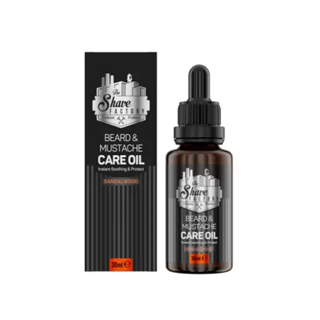 Олія для бороди The Shave Factory Beard & Moustache Care Oil Sandalwood 30 мл