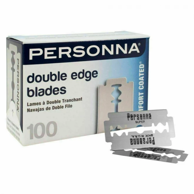 Леза Personna Double Edge Razor Blade 100шт