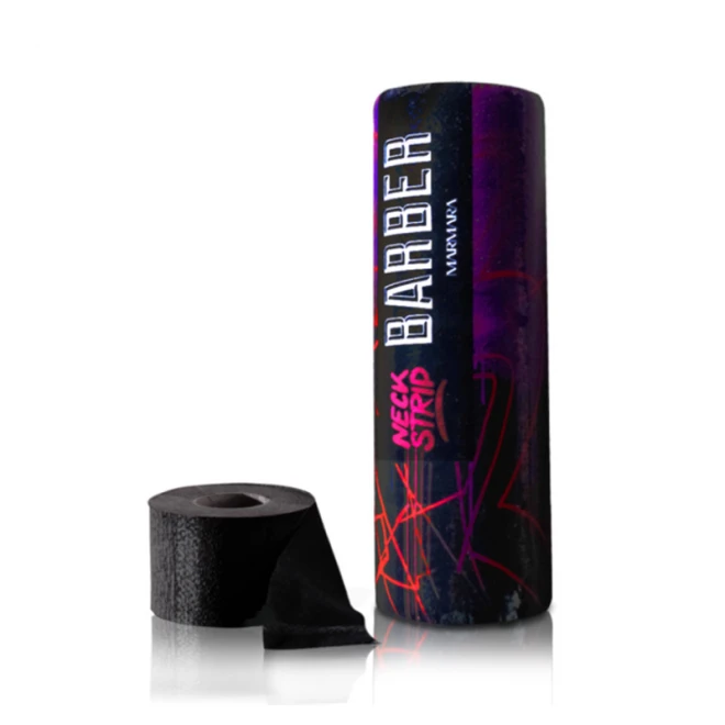 Паперові комірці для стрижки Marmara Barber NECK STRIPS Black 5*100 шт