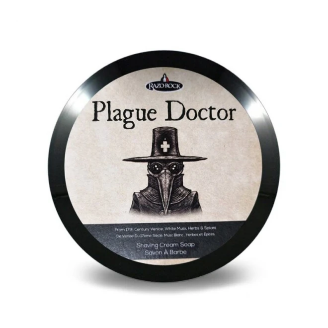 Мило для гоління RazoRock Plague Doctor Shaving Soap 150 мл