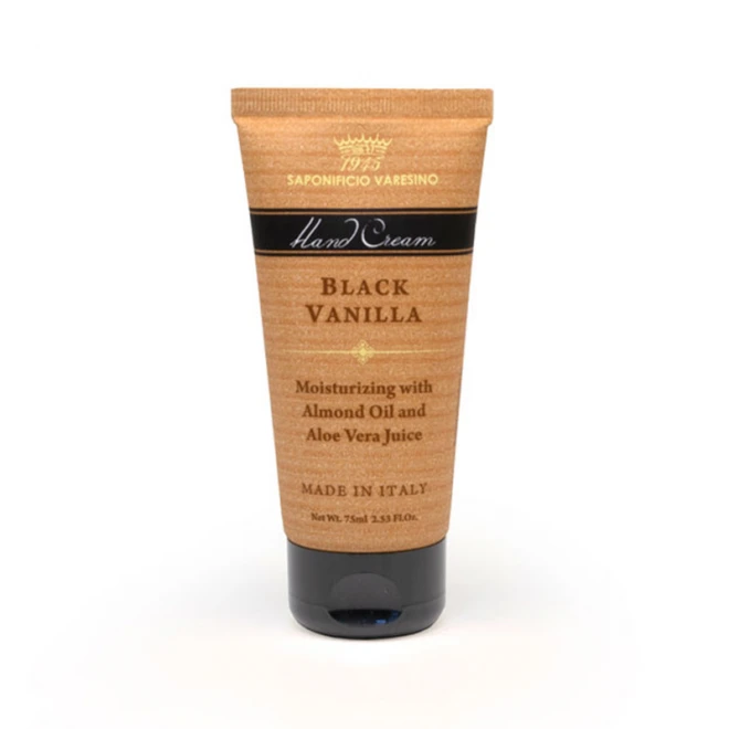 Крем для рук Saponificio Varesino Hand Cream Black Vanilla 75 мл