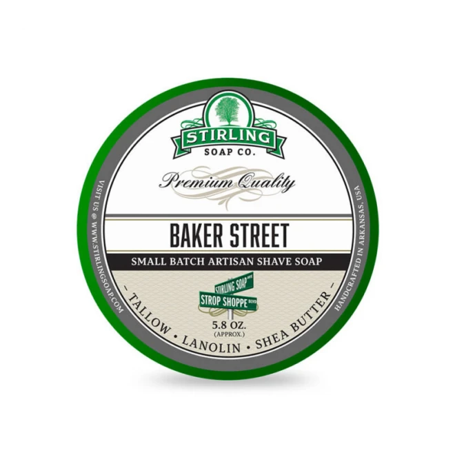 Мило для гоління Stirling Shaving Soap Baker Street 170 мл