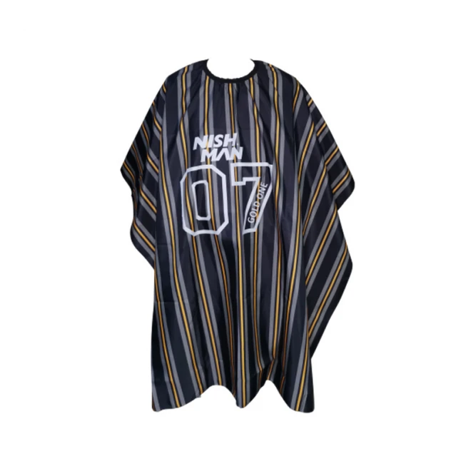 Перукарський пенюар Nishman Barber Cape Gold One