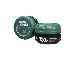 Матовий крем-віск для стилзації волосся Nishman Hair Styling Wax M8 100 мл