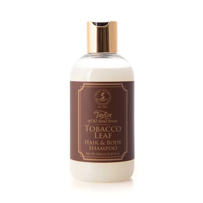 Шампунь 2 в 1 Taylor of Old Bond Street Tobacco Leaf Hair & Body Shampoo 250 мл