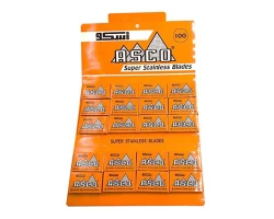 Леза ASCO Super Stainless Blades 100 шт
