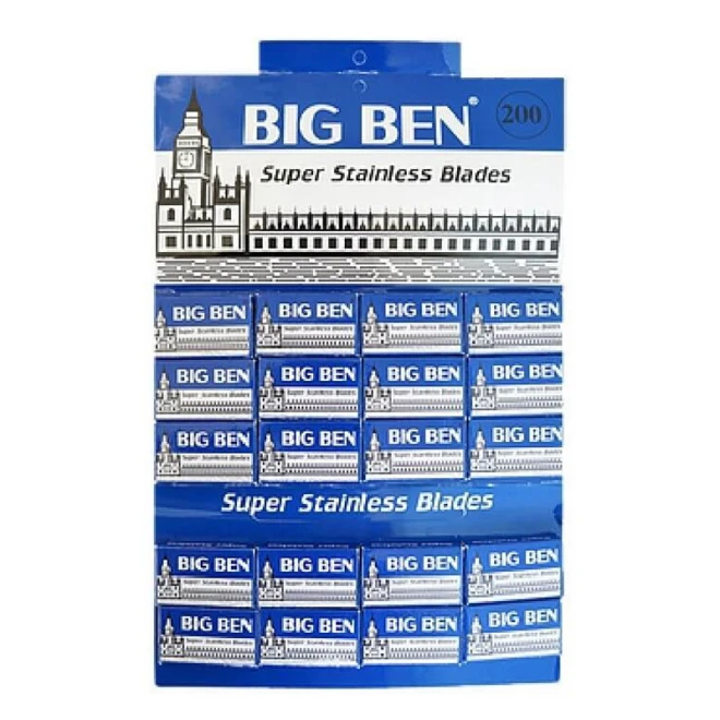 Леза Big Ben Super Stainless Blades 200 шт