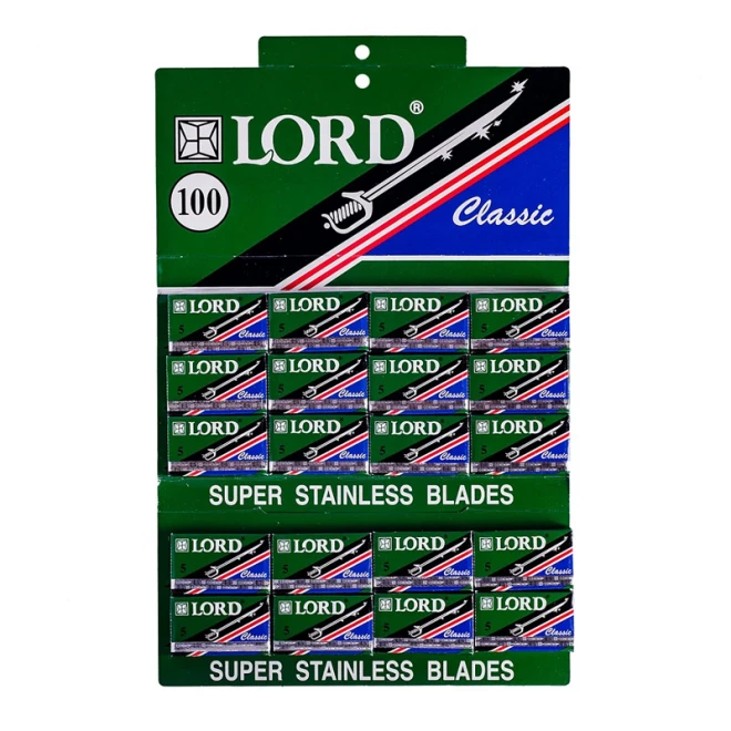 Леза Lord Classic 100 шт