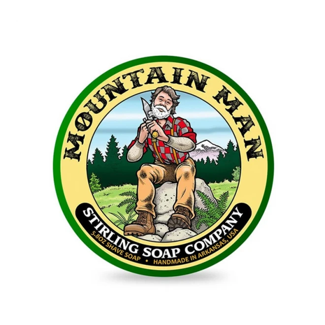 Мило для гоління Stirling Shaving Soap Mountain Man 170 мл