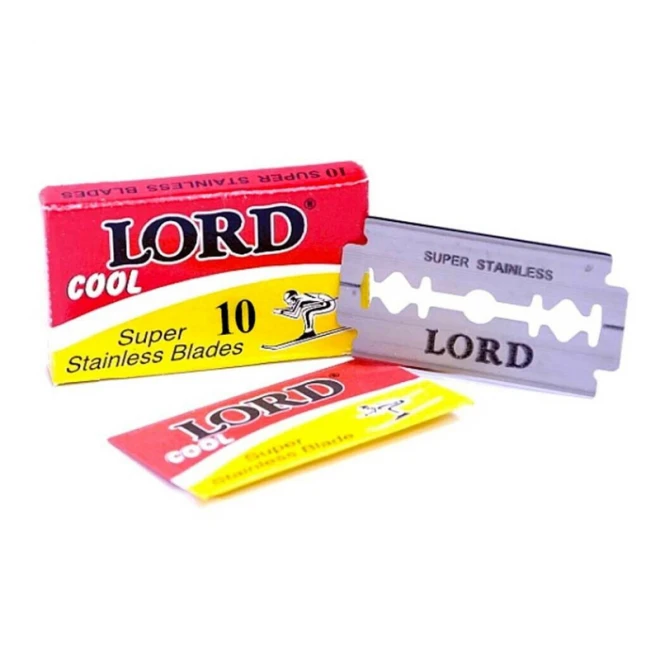 Леза Lord Cool Super Stainless Blades 10 шт