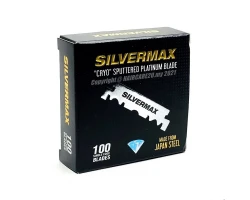 Леза половинки Silvermax 100 Single Edge Platinum Razor Blades 100 шт