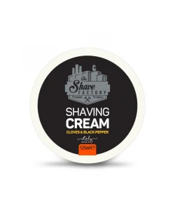 Крем для гоління The Shave Factory Cloves & Black Pepper Shaving Cream 125 мл