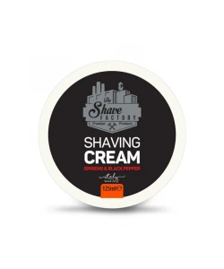 Крем для гоління The Shave Factory Ginseng & Black Pepper Shaving Cream 125 мл