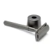 Станок для гоління Т-подібний з підставкою Shlyuz F-16 Gunmetal DE Safety Razor With Stand