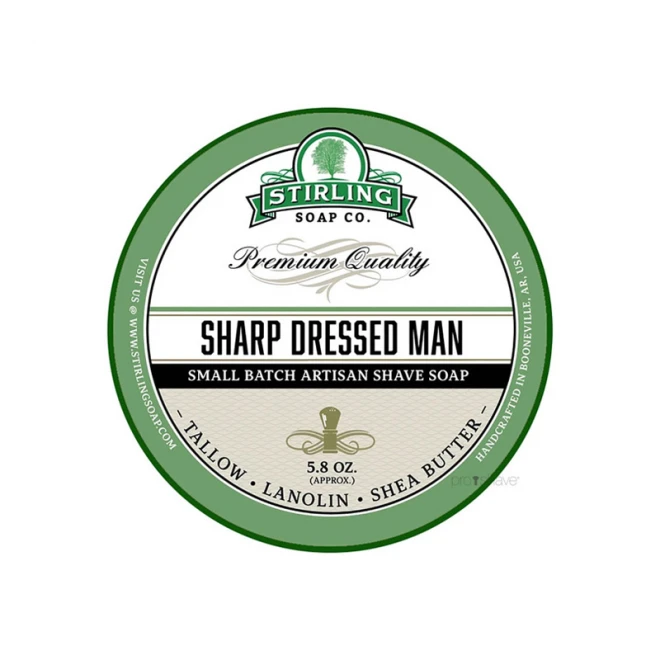 Мило для гоління Stirling Shaving Soap Sharp Dressed Man 170 мл