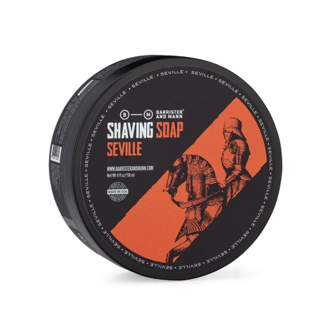 Мило для гоління Barrister And Mann Shaving Soap Seville 118 мл