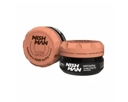 Матова пластична паста стилзації волосся Nishman Hair Styling Wax M6 100 мл