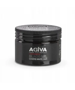 Гель для фарбування волосся Agiva Hair Pigment Black Gel 250 мл