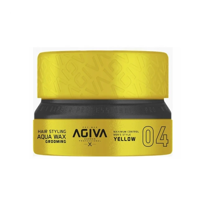 Віск для стилізації волосся Agiva Aqua Wax Grooming 04 Yellow 155 мл