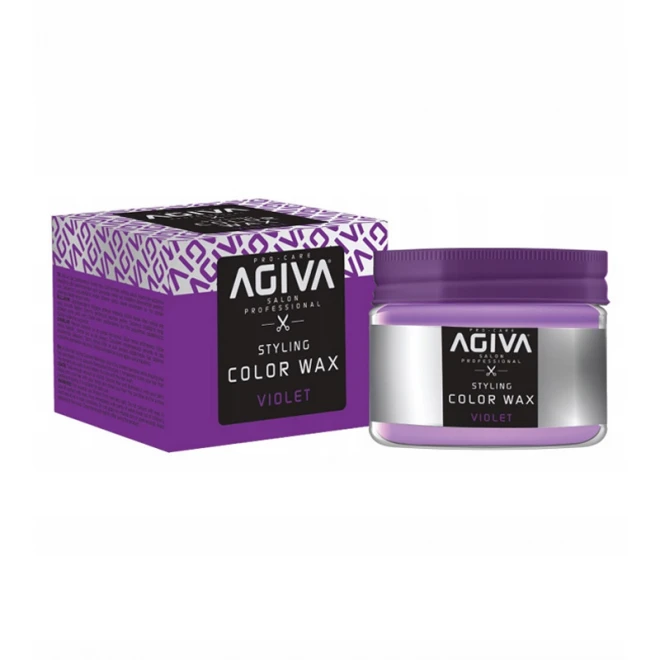 Віск для фарбування волосся Agiva Styling Color Wax Violet 120 мл
